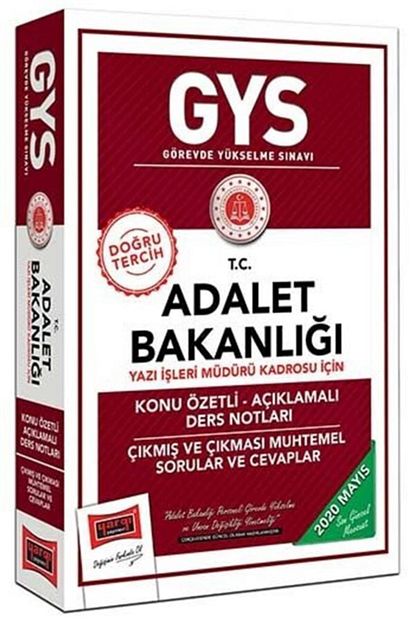 Yargi Yayinlari Gys T C Adalet Bakanligi Yazi Isleri Muduru Kad Trendyol