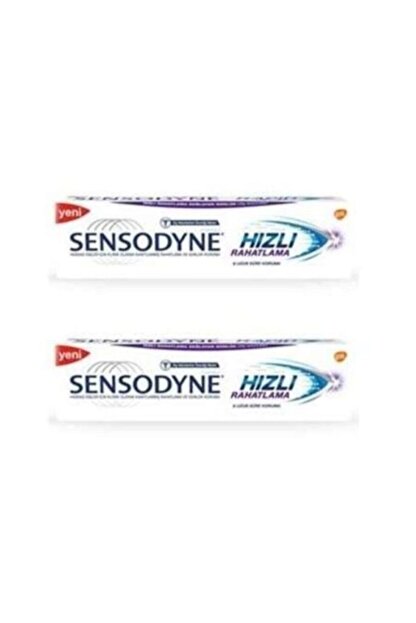 Sensodyne Hizli Rahatlama Beyazlatici Dis Macunu 2 X 75 Ml Trendyol