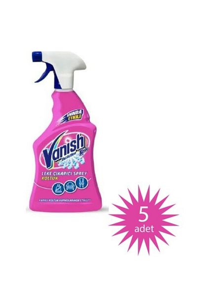 Vanish Kosla Oxi Action Koltuklar Icin Leke Cikarici Sprey 660 Ml 5 Li Paket Trendyol