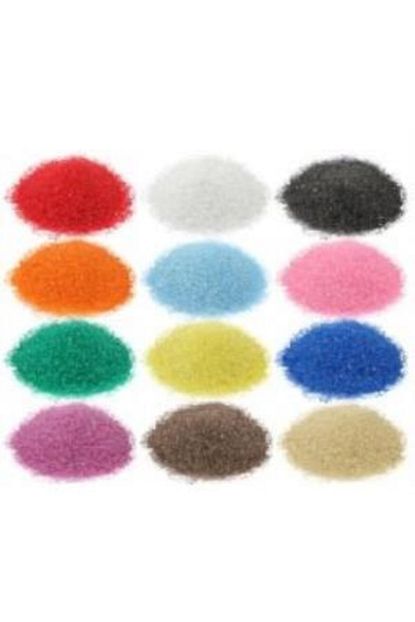 Joy And Toys Renkli Kum 1 Kalite 10 Renk Tozsuz Renk Birakmaz 1 Kg Kahverengi Renkli Kum Trendyol