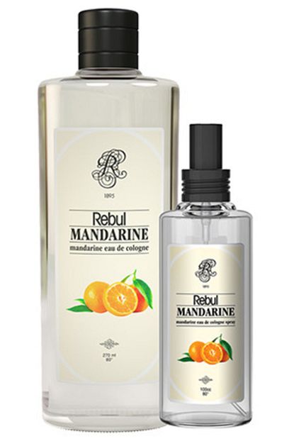 Rebul Kolonya Mandarine 270 Ml 100 Ml Sprey Cam Sise Set Bir Bodrum Esintisi Trendyol