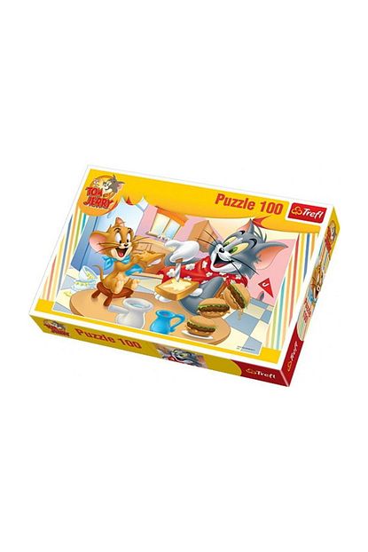 Trefl 100 Parca Tom Ve Jerry Cocuk Puzzle 16196 Trendyol