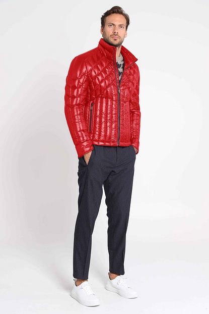 Lufian Erkek Johannes Kaz Tuyu Mont Kirmizi 112120010100700 Trendyol
