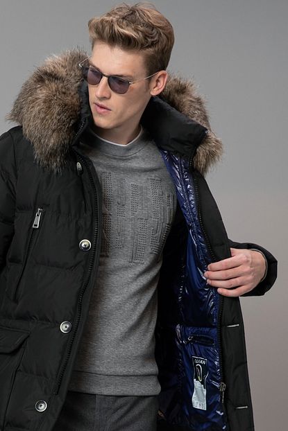 Lufian Erkek Clain Mont Siyah 112120043100100 Trendyol
