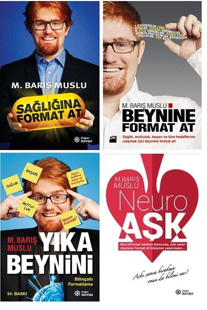 Dogan Novus Yayinlari Baris Muslu Seti 4 Lu Set 1 Sagligina Format At 2 Beynine Format At 3 Yika Beynini 4 Neura Format Trendyol