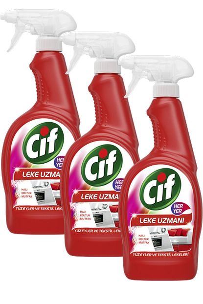 Cif Sprey Kirmizi Heryer 750ml 3 Adet Trendyol