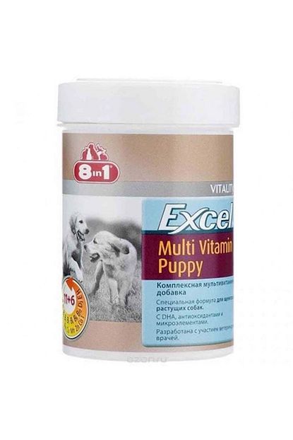 8in1 Excel Puppy Yavru Kopekler Icin Multivitamin 100 Tablet Trendyol