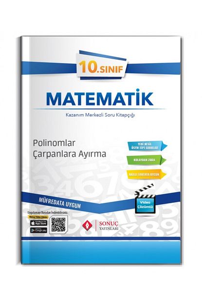 Sonuc Yayinlari 10 Sinif Polinomlar Carpanlara Ayirma 2020 2021 Trendyol