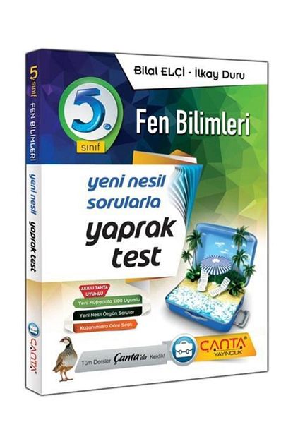 Canta Yayincilik Canta Yayinlari 5 Sinif Fen Bilimleri Yaprak Test Trendyol