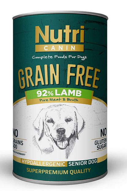Nutri Canin 400 Gr Kuzu Etli Super Premium Yasli Kopek Mamasi 6adet Trendyol