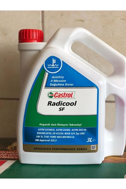 Castrol Radicool Sf Kirmizi Antifriz 2020 3 Lt Trendyol