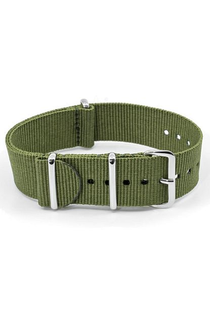 Daniel Klein 22mm Saat Uyumlu Haki Renk Tek Parca Nato Bez Saat Kordonu Kayisi Trendyol