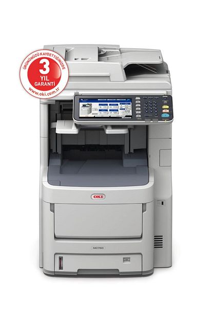 Oki 45376013 Mc760dn A4 Cok Fonksiyonlu Renkli Lazer Yazici Tarayici Fotokopi 28ppm Trendyol