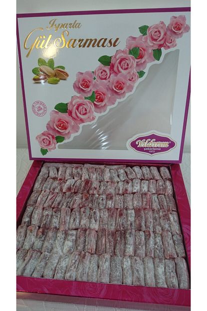 Yildirim Sekerleme Antep Fistikli Isparta Gul Sarmasi Gul Lokumu 800 Gr Trendyol