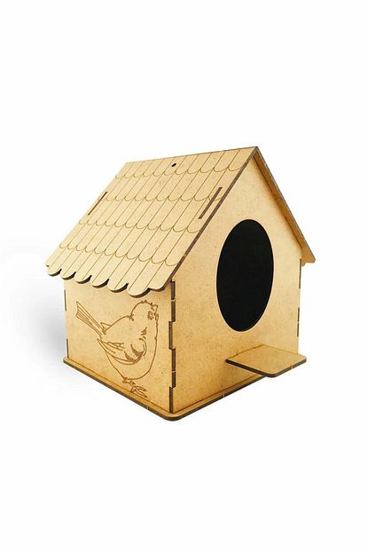 Sudor Wood Ahsap Kendin Yap Maket Kus Evi 170 X157 X185 Mm Trendyol