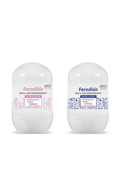 Feradisin Ask 2 Li Roll On Deodorant 50 Ml X 2 Adet Aluminyum Ve Alkol Icermez Trendyol