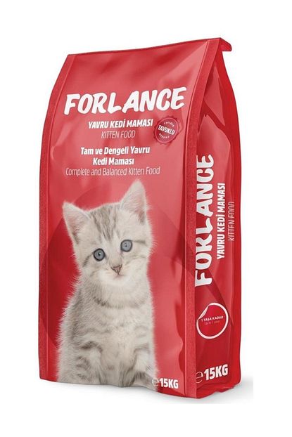 Forlance Tavuklu Yavru Kedi Mamasi 15 Kg Trendyol