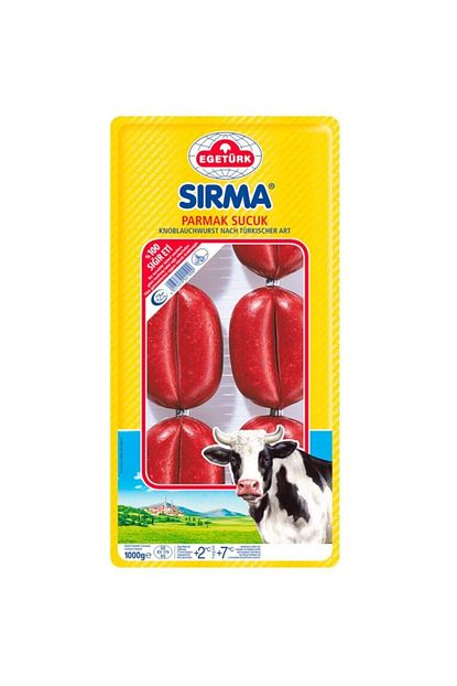 Egeturk Egeturk Sirma 6 Adet Parmak Acili Sucuk 1 Kg Mensei Almanya Trendyol