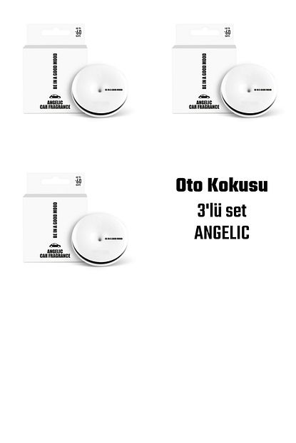 Be In A Good Mood Oto Kokusu Arac Kalorifer Parfumu Araba Kokusu 3 Lu Set Angelic Trendyol