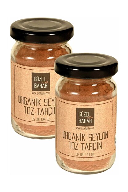 Guzel Gida Guzel Gida Organik Seylon Toz Tarcin 35 Gr 2 Adet Trendyol