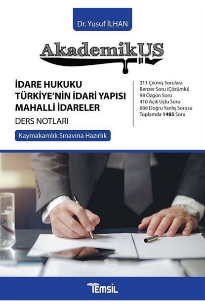 Temsil Kitap Idare Hukuku Kaymakamlik Sinavina Hazirlik Ders Notlari Trendyol