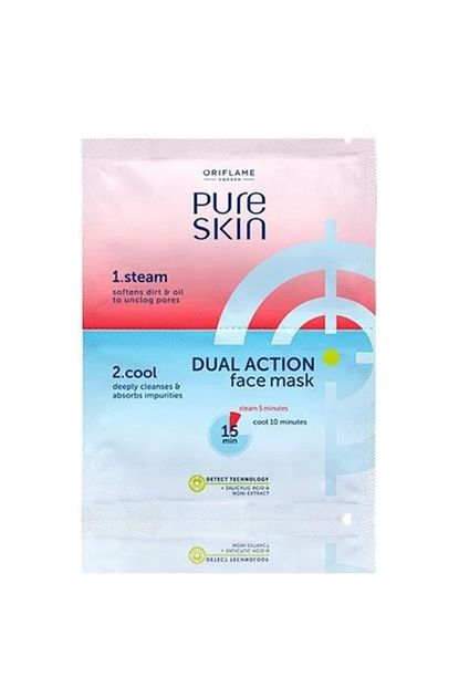 Oriflame Pure Skin 2 Si 1 Arada Yuz Maskesi Trendyol