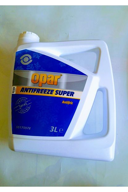 Opar Super Antifiriz Mavi 3 Litre Antifriz Oem No 55175978 2019 Uretim Trendyol
