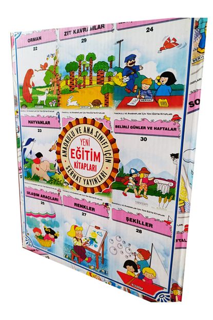 Serhat Yayinlari Anaokulu Ve Ana Sinifi Icin Yeni Egitim Kitaplari 30 Kitap Set Trendyol