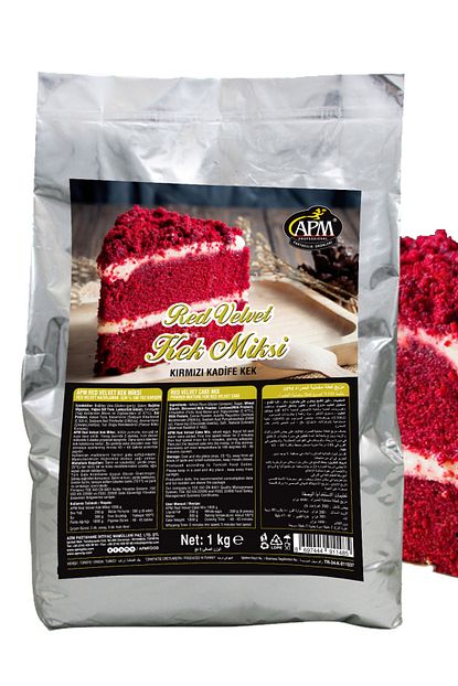 Apm Red Velvet Kirmizi Kek Kek Mix 1kg Trendyol