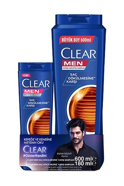 Clear Men Sac Dokulmesine Karsi 600ml Sampuan 180 Ml Fiyati Yorumlari Trendyol