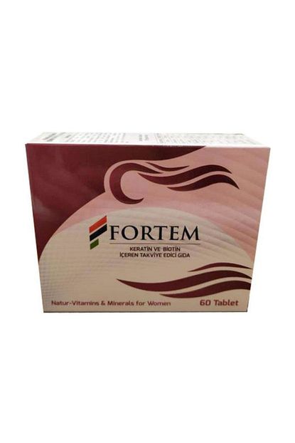 Fortem Kadin Sac Dokulmesi Keratin Biotin Tableti 750mg X 60ad Trendyol