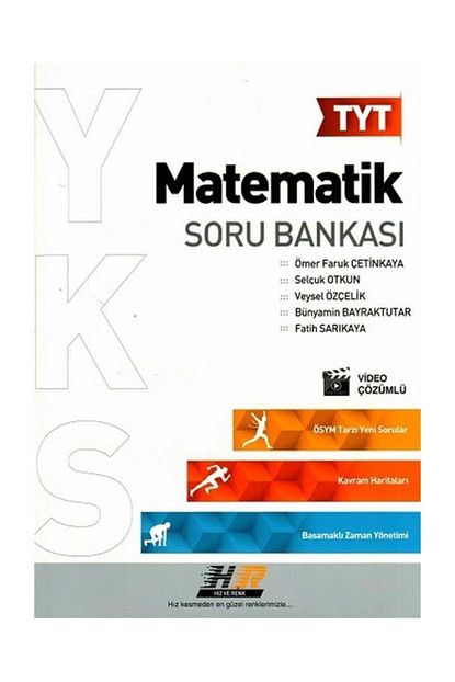 Hiz Ve Renk Yayinlari Tyt Matematik Soru Bankasi Trendyol