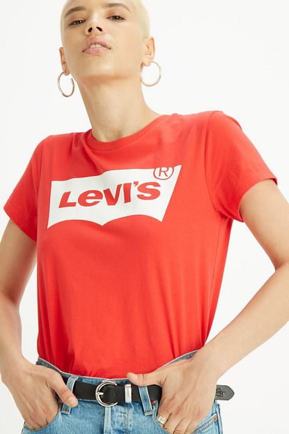 Levi S Kadin Kirmizi T Shirt 17369 0792 Trendyol