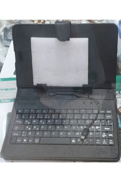 Gate 7 Inc Klavyeli Tablet Kilifi 7 Inc Mikro Usb Girisli Telefon Ve Tablet Uyumlu Siyah Renk Trendyol