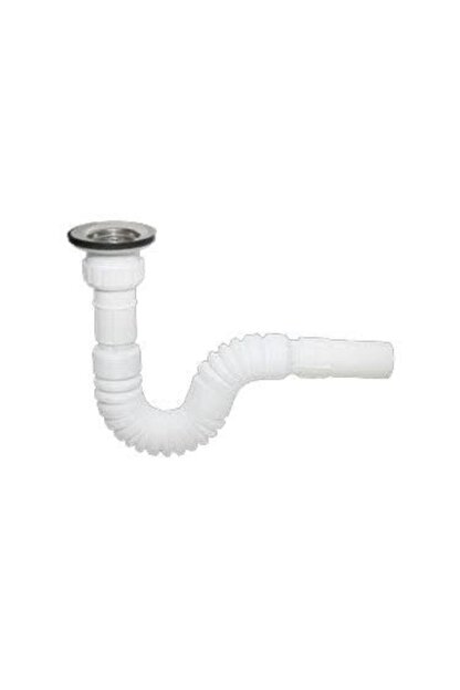 Centrepoint Koprulu Lavabo Sifonu Gider Borusu Hortumu Beyaz Gri Trendyol