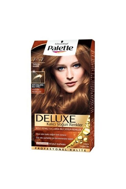 Schwarzkopf Hair Mascara Palette Deluxe Sac Boyasi 7 57 Tarcin Kahve Trendyol