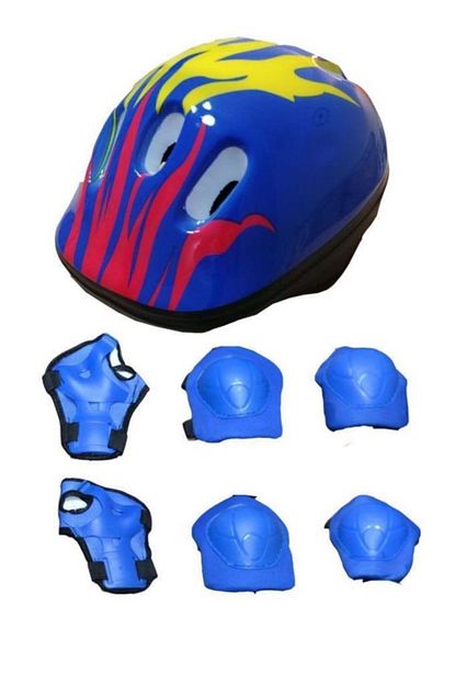 Liggo Cocuk Paten Koruyucu Set Kask Dizlik Dirseklik Koruyucu Set Trendyol