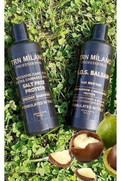 Trn Milano Turkiye De Ilk Sos Sac Balsami Ve Enerji Sampuani 500 Ml Fiyati Yorumlari Trendyol