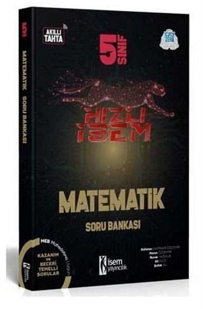 Isem Kitap 2021 5 Sinif Hizli Isem Matematik Soru Bankasi Trendyol