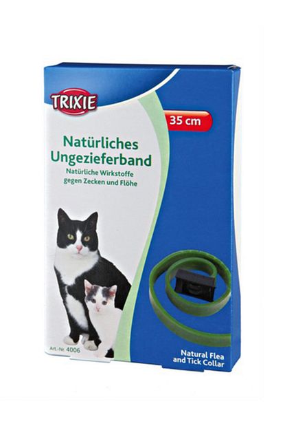 trixie kedi icin bitkisel pire tasmasi