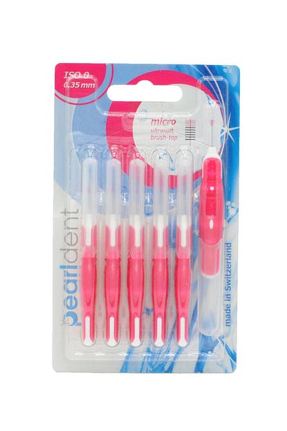 Pearldent Iso 0 Micro 0 35 Mm Kapakli Arayuz Fircasi 6 Li Trendyol