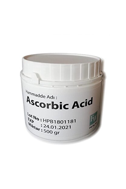 Smartcaps C Vitamini Askorbik Asit 500 Gr Trendyol