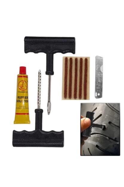 Cinarhanmotor Bisiklet Lastik Patlak Tamir Takimi Yama Seti Bisiklet Lastik Tamir Seti Trendyol
