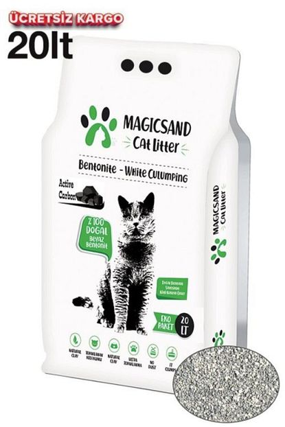 Magicsand Cat Litter Active Carbon Kedi Kumu 20 Lt Trendyol
