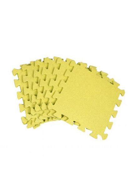 Entude Eva Yer Karosu 6 Adet Sari Puzzle Yer Mati Trendyol