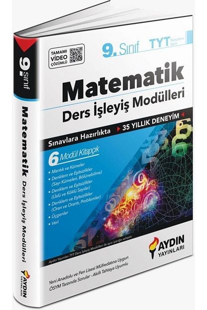 Aydin Yayinlari 9 Sinif Matematik Ders Isleyis Modulleri Trendyol