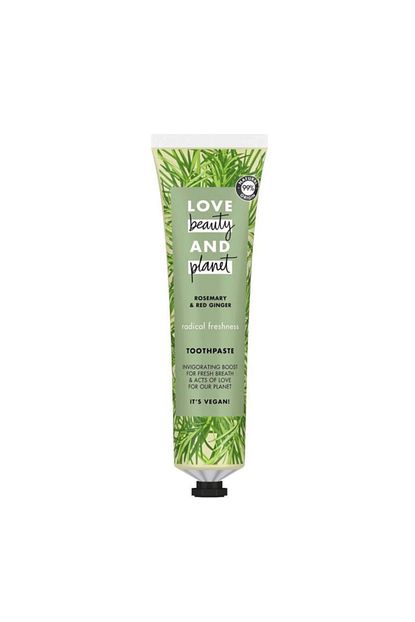 Love Beauty And Planet Biberiye Kirmizi Zencefil Yaglari Iceren Dis Macunu 75 Ml Trendyol