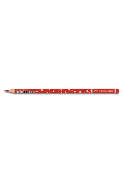 Faber Castell Faber Castell Baslik Kalemi Yildiz Desenli Kirmizi 1131450001 12 Li 1 Paket 12 Adet Trendyol