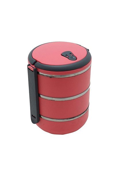 Penguen 6002 3 Lu Sefer Tasi Yemek Tasima Kabi Pembe Trendyol