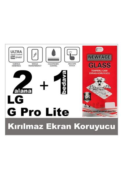 Bca Newface Lg G Pro Lite Kirilmaz Ekran Koruyucu Temperli Cam D682 Trendyol